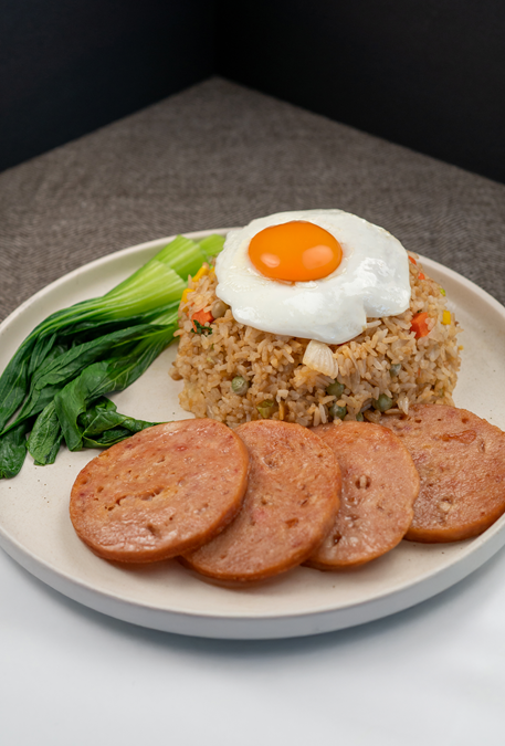 Fried Luncheon Meat Rice